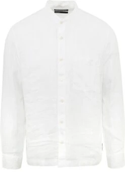 Marc O'Polo Overhemd Linnen Wit