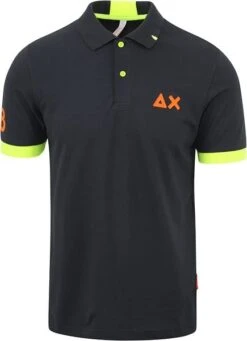 Sun68 Poloshirt Logo Antraciet -Kleding Verkoop 77268 1 1
