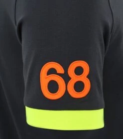 Sun68 Poloshirt Logo Antraciet -Kleding Verkoop 77268 4
