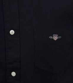 Gant Casual Overhemd Honeycomb Navy 10 Gant Casual Overhemd Honeycomb Navy -Kleding Verkoop 77277 3