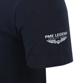 PME Legend Basic T-shirt 2-Pack O-Hals Navy -Kleding Verkoop 77310 5