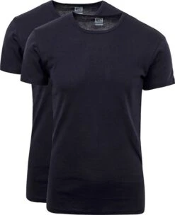 Alan Red Copenhagen T-shirt O-Hals Navy 2-Pack
