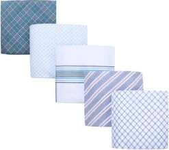 Suitable Zakdoeken 5-Pack Patronen Blauw 8 Suitable Zakdoeken 5-Pack Patronen Blauw -Kleding Verkoop 77325 2 1