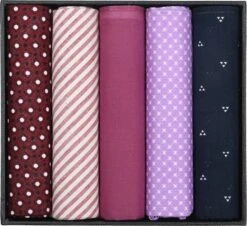 Suitable Zakdoeken 5-Pack Patronen Paars -Kleding Verkoop 77331 1 1