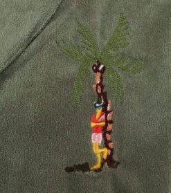 Scotch And Soda Shortsleeve Overhemd Badstof Groen -Kleding Verkoop 77382 3