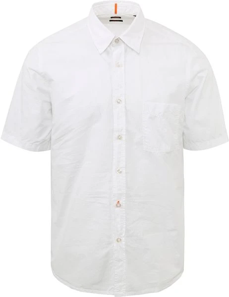 Hugo Boss Shortsleeve Overhemd Wit 3 Hugo Boss Shortsleeve Overhemd Wit