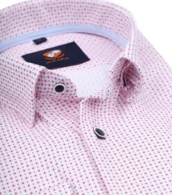 Suitable Overhemd Print Roze -Kleding Verkoop 77406 2 1