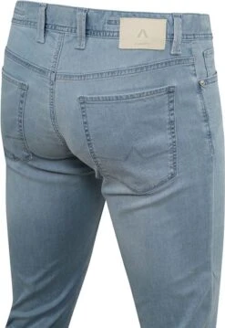 Alberto Pipe Broek Denim Lichtblauw -Kleding Verkoop 77447 3