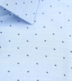 OLYMP Level 5 Overhemd Print Lichtblauw -Kleding Verkoop 77464 3 1