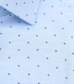 OLYMP Level 5 Overhemd Print Lichtblauw -Kleding Verkoop 77464 3