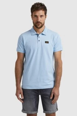 PME Legend Trackway Polo Lichtblauw -Kleding Verkoop 77509 3