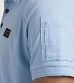 PME Legend Trackway Polo Lichtblauw -Kleding Verkoop 77509 4