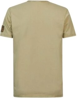 Petrol T-Shirt Logo Khaki -Kleding Verkoop 77533 2 1