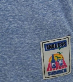 Scotch And Soda Scotch & Soda T-Shirt Melange Lichtblauw -Kleding Verkoop 77555 3