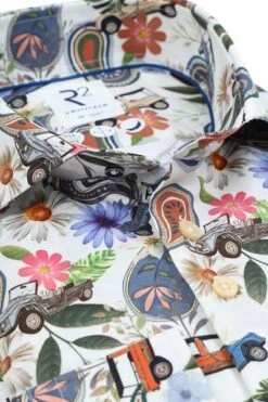 R2 Overhemd Print Auto Multicolour -Kleding Verkoop 77585 2 1