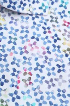 R2 Overhemd Print Blauw -Kleding Verkoop 77589 3 1