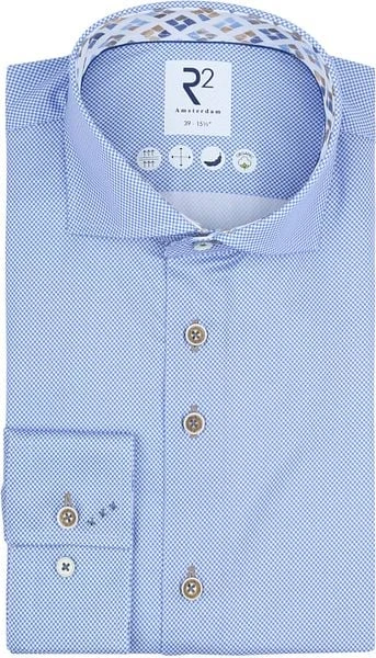 R2 Overhemd 2-Ply Lichtblauw 6 R2 Overhemd 2-Ply Lichtblauw - Image 4