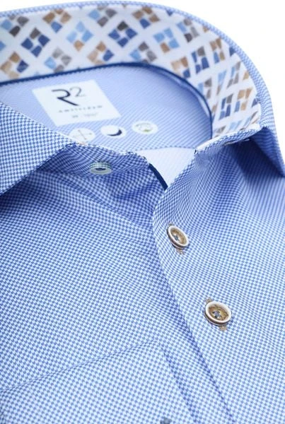 R2 Overhemd 2-Ply Lichtblauw 7 R2 Overhemd 2-Ply Lichtblauw - Image 5