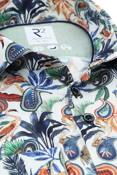 R2 Overhemd Paisley Multicolour 4 R2 Overhemd Paisley Multicolour - Image 2