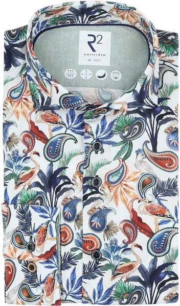 R2 Overhemd Paisley Multicolour 6 R2 Overhemd Paisley Multicolour - Image 4