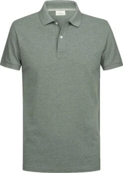 Profuomo Polo Groen Melange -Kleding Verkoop 77669 1 1