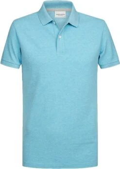 Profuomo Polo Aquablauw Melange -Kleding Verkoop 77684 1 1