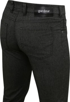 Gardeur Bill Broek Five Pocket Antraciet -Kleding Verkoop 77690 3