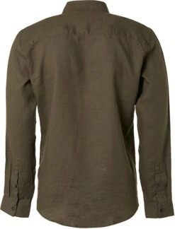 No-Excess No Excess Overhemd Linnen Army Groen 13 No-Excess No Excess Overhemd Linnen Army Groen -Kleding Verkoop 77715 6