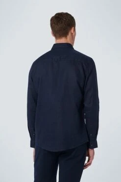 No-Excess No Excess Overhemd Linnen Navy 10 No-Excess No Excess Overhemd Linnen Navy -Kleding Verkoop 77716 3