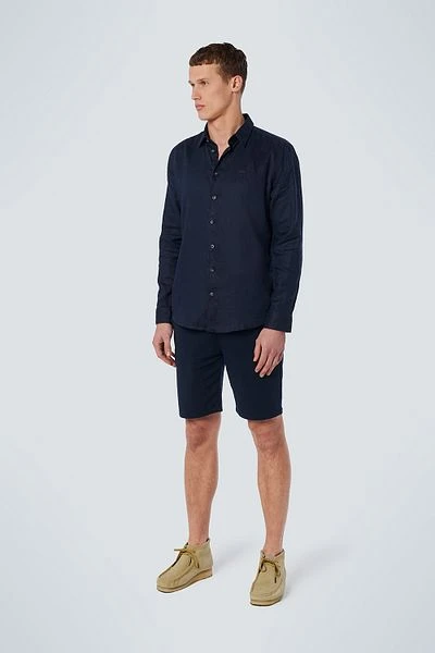 No-Excess No Excess Overhemd Linnen Navy 6 No-Excess No Excess Overhemd Linnen Navy - Image 4