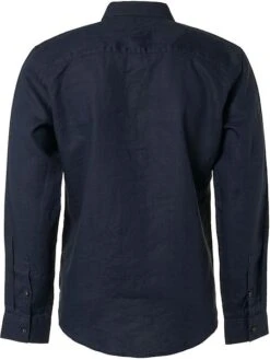 No-Excess No Excess Overhemd Linnen Navy 13 No-Excess No Excess Overhemd Linnen Navy -Kleding Verkoop 77716 6