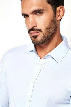 Desoto Overhemd Kent Lichtblauw -Kleding Verkoop 77724 4