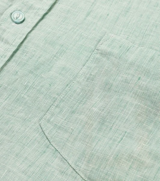 Dstrezzed Overhemd Linnen Lichtgroen 7 Dstrezzed Overhemd Linnen Lichtgroen - Image 5