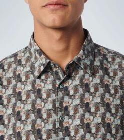 No-Excess No Excess Short Sleeve Overhemd Print Groen 12 No-Excess No Excess Short Sleeve Overhemd Print Groen -Kleding Verkoop 77760 5