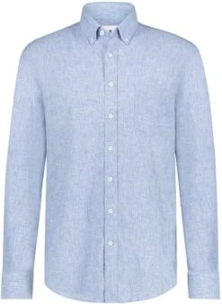 State Of Art Overhemd Melange Blauw -Kleding Verkoop 77761 1 1