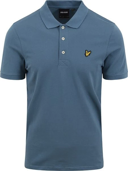 Lyle And Scott Polo Plain Blauw 7 Lyle And Scott Polo Plain Blauw - Image 5