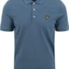Lyle And Scott Polo Plain Blauw -Kleding Verkoop 77792 1