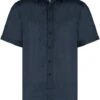 State Of Art Short Sleeve Overhemd Linnen Navy 2 State Of Art Short Sleeve Overhemd Linnen Navy -Kleding Verkoop 77819 1