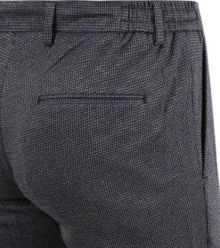 Suitable Pantalon Jersey Pied De Poule Navy -Kleding Verkoop 77862 3