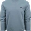 Fred Perry Sweater Logo Mid Blauw 2 Fred Perry Sweater Logo Mid Blauw -Kleding Verkoop 77914 1