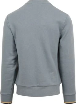 Fred Perry Sweater Logo Mid Blauw -Kleding Verkoop 77914 5