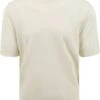 Hugo Boss Knitted T-shirt Alinus Ecru