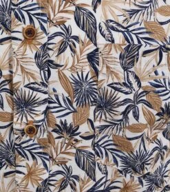 Suitable Short Sleeve Overhemd Simon Blauw Beige -Kleding Verkoop 78038 3