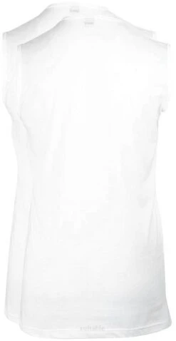 Alan Red Minto Singlet Mouwloos Wit (2Pack) -Kleding Verkoop 9003 4 1
